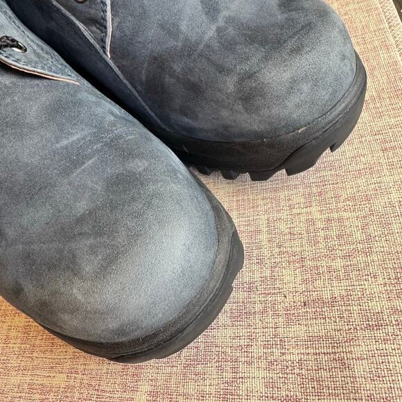 Vintage Y2K Nike Airliner ACG Boots Gray Blue Suede Mens Size 7.5 - Picture 4 of 11